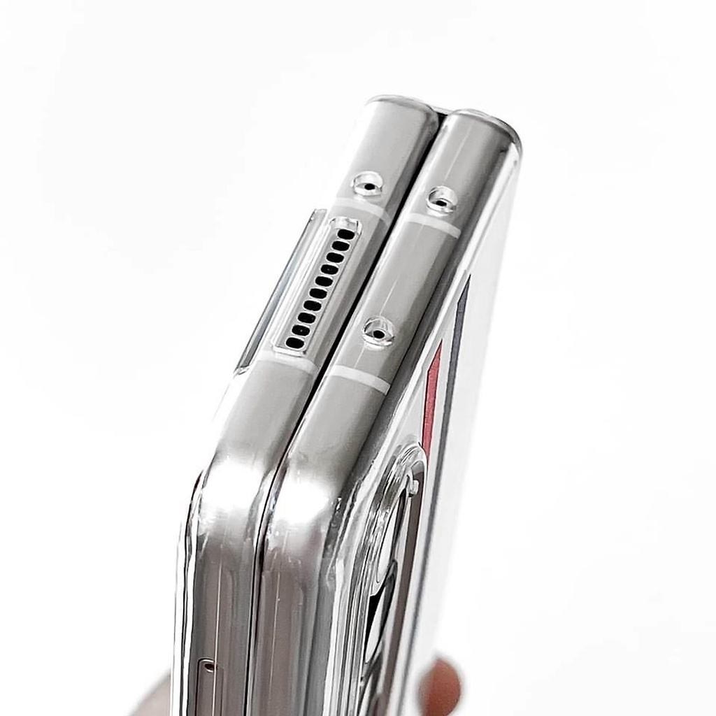 Ốp lưng chống sốc trong suốt Likgus Thom Brow 3 sọc màu cho Samsung Galaxy Z Fold 3 / Z Fold 4 zFold 5