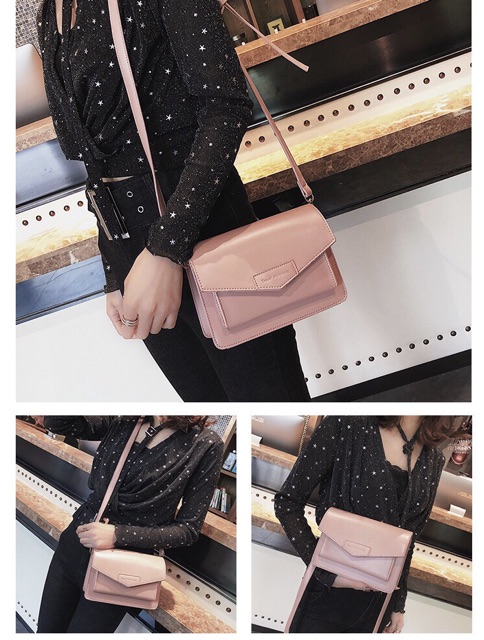 Túi xách bì thư mẫu hot hit da pu siêu xinh