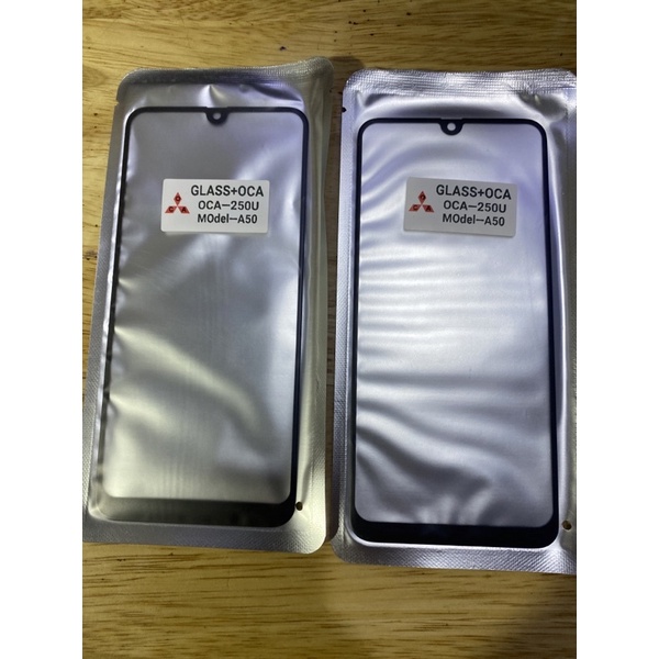 kính ép oca xịn sam sung a50/a50s/a30 dùng chung