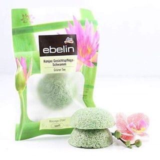 Miếng konjac rửa mặt hiệu Ebelin