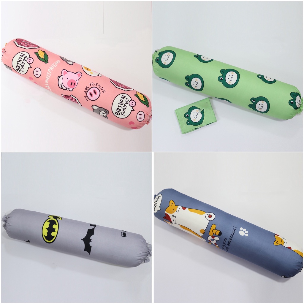 Vỏ Gối Ôm Cotton Tici - Cotton poly