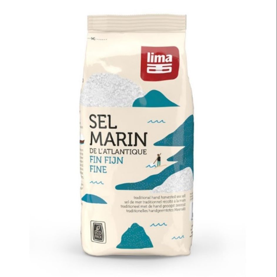 Muối biển Atlantic siêu sạch cao cấp 1kg Lima