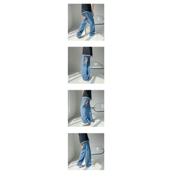 QUẦN BAGGY ỐNG RỘNG NAM NỮ DÁNG SUÔNG PHONG CÁCH HÀNQUỐC-QJI17-THỜI TRANG UNISEX-có đủ Size hình in,màu xanh bạc,xanh