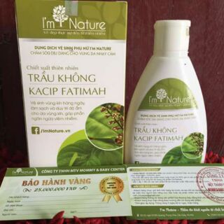 Dung dịch vệ sinh trầu không