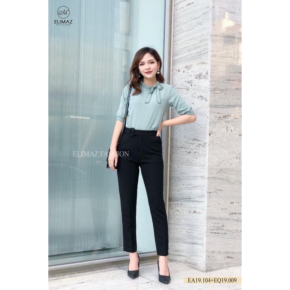 Quần công sở nữ kèm đai bọc siêu Hot