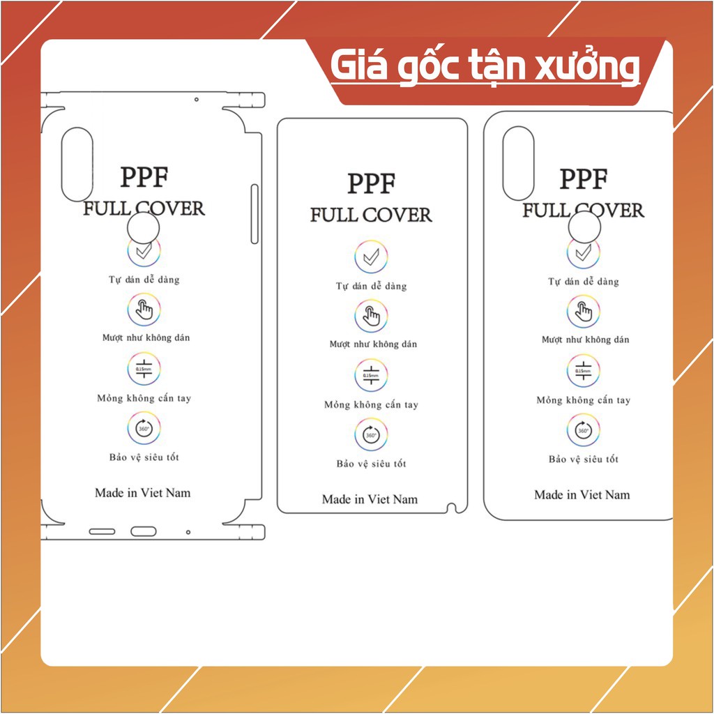 Dán dẻo PPF Mi Mix 2s
