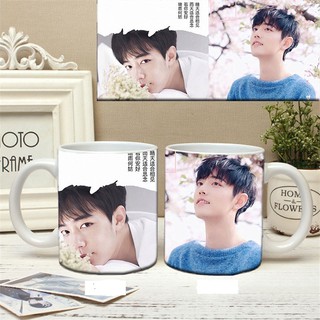 Cốc sứ uống trà cà phê in hình Tiêu Chiến - Vương  Nhất Bác nhiều mẫu cực đẹp