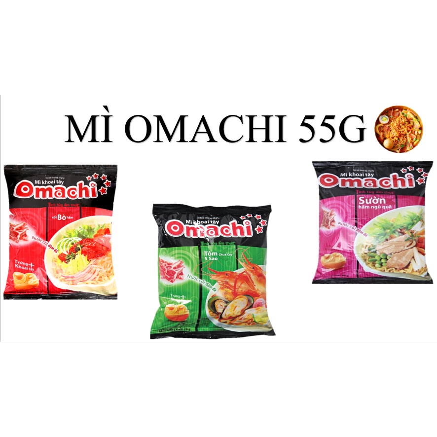 QUẬN 3  MÌ OMACHI XỐT BÒ HẦM SƯỜN HẦM NGŨ QUÀ TÔM CHUA CAY RẺ NHẤT SHOPEE