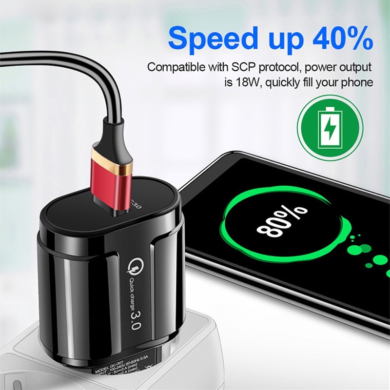 Cốc Sạc Nhanh Qc3.0 18w Cho Điện Thoại Huawei Xiaomi | BigBuy360 - bigbuy360.vn