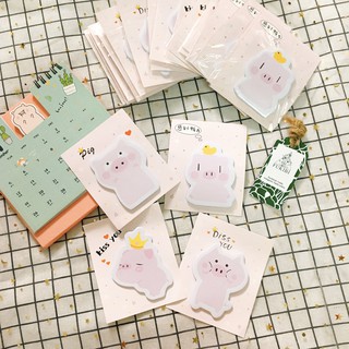 GIẤY NOTE HEO HỒNG CUTE ẢNH THẬT