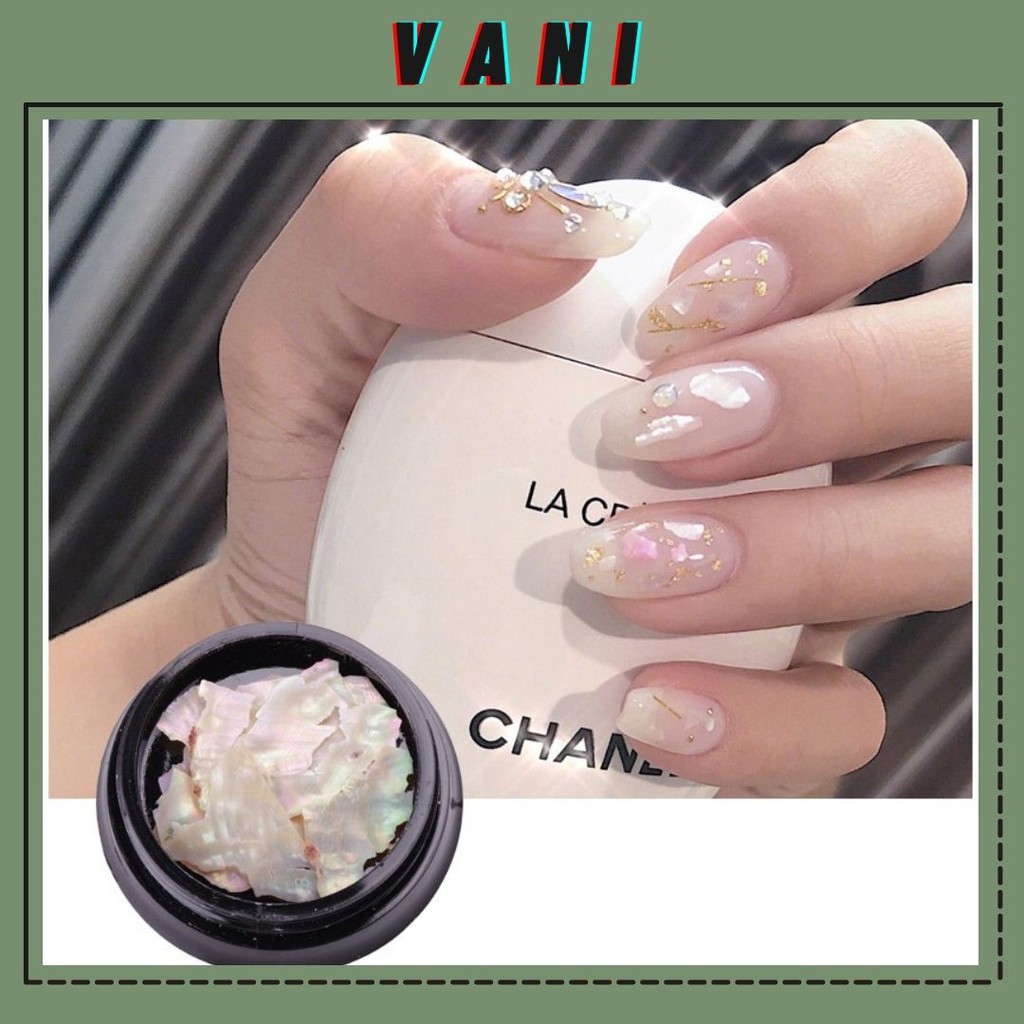 Kit Nhỏ Xà Cừ Vân Đá Làm Nail, Trang Trí Nail - Vani Store [KIRA0059]