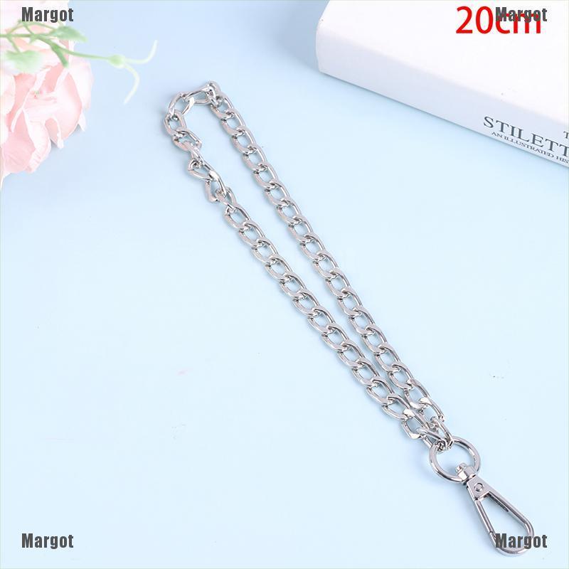 (Margot) Dây Xích Kim Loại 20cm / 120cm Thay Thế Cho Túi Xách Đeo Vai