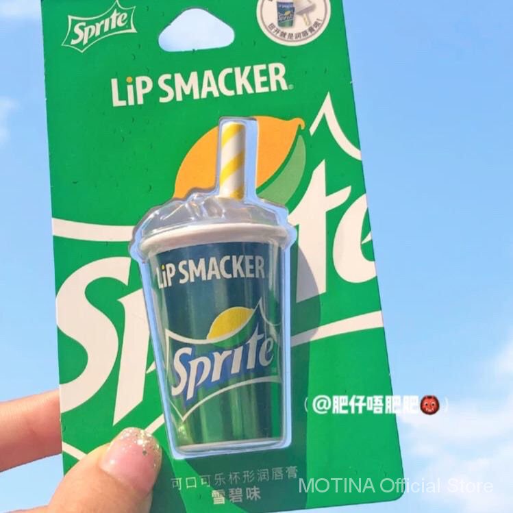 Son dưỡng môi hình lon coca cola dưỡng môi nứt nẻ