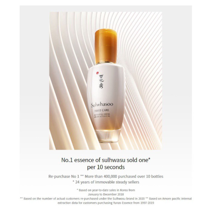 [Sulwhasoo]💝Premium THƯƠNG HIỆU HÀN QUỐC💝Concentrated Ginseng Renewing Gentle Activating Essential Balancing Overnight Vitalizing Water Cleanser foam oil Emulsion Serum Eye Cream Mask KOREA cosmetics