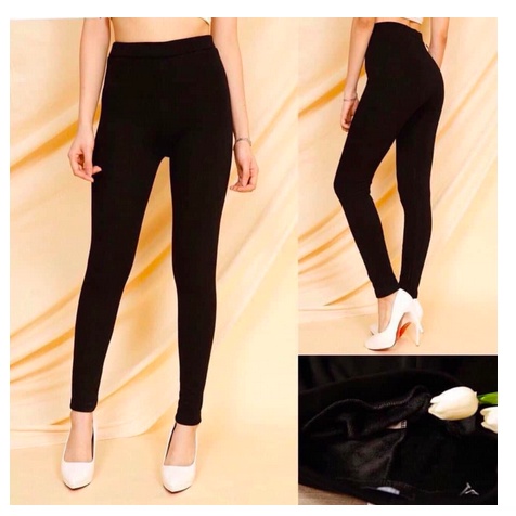 Quần tất lót lông nữ giữ nhiệt, Quần Legging Nữ Lót Lông Siêu Ấm Giá Tốt Freesize từ 65KG Đổ Lại HTSTORE | BigBuy360 - bigbuy360.vn