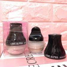 Phấn Phủ Bột Kiềm Dầu Có Nhũ Bắt Sáng - Love Alpha