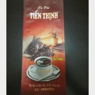 ☕TEA&COFFEE TIẾN THỊNH☕  CÀ PHÊ TIẾN THỊNH 500G - NGUYÊN CHẤT - VỊ NGUYÊN BẢN ☕