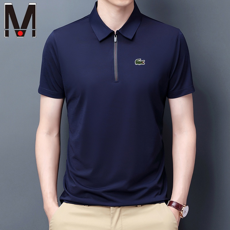 New Ariival Men Fashion Polo T-shirt Short Sleeve Casual Business Shirts T-shirts Cotton Clothing Polo Summer Shirt