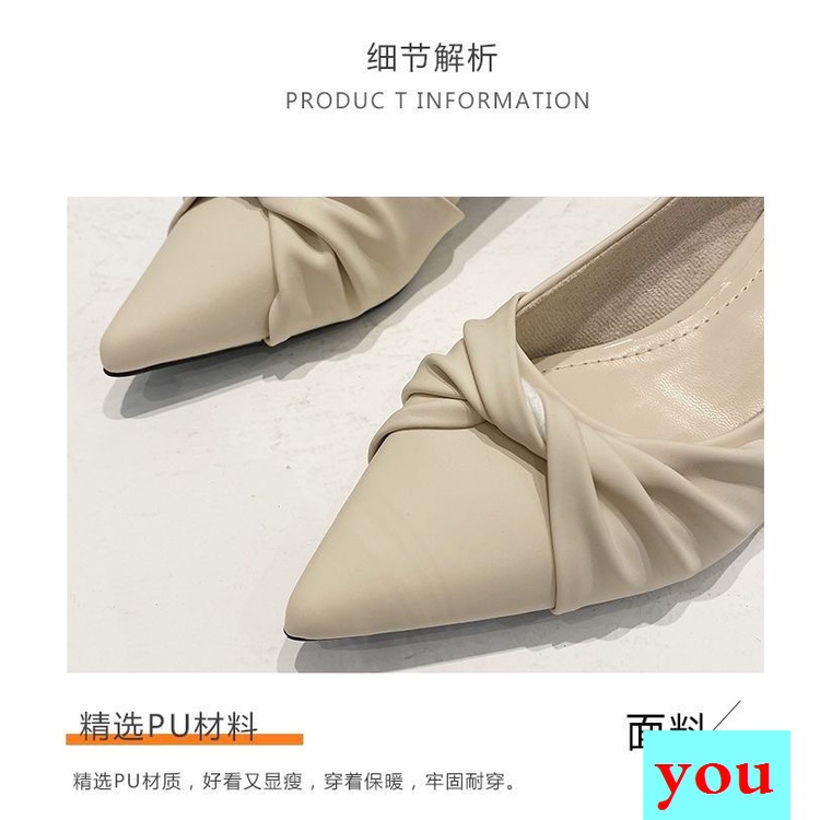 Giày Cao Gót Mũi Nhọn Siêu Mềm Thời Trang Dành Cho Nữ 2022