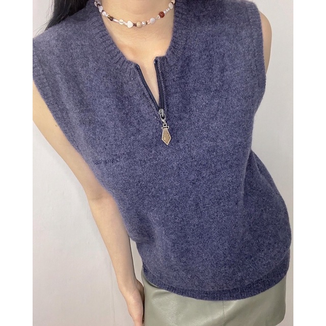 Vòng cổ Uwearing tông nâu autumn phong cách vintage thanh lịch cho nữ