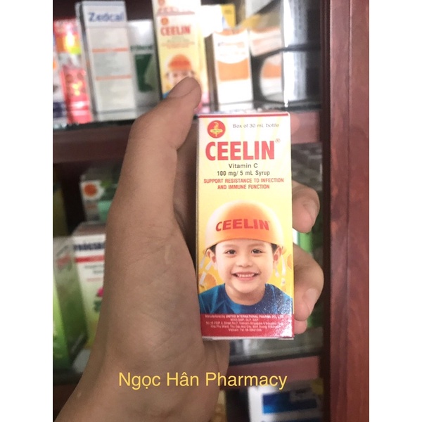 CEELIN VITAMIN C TĂNG SỨC ĐỀ KHÁNG CHO TRẺ
