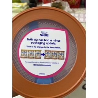 SỮA NAN A2 800g ÚC ĐỦ SỐ 1.2.3( DATE mới)