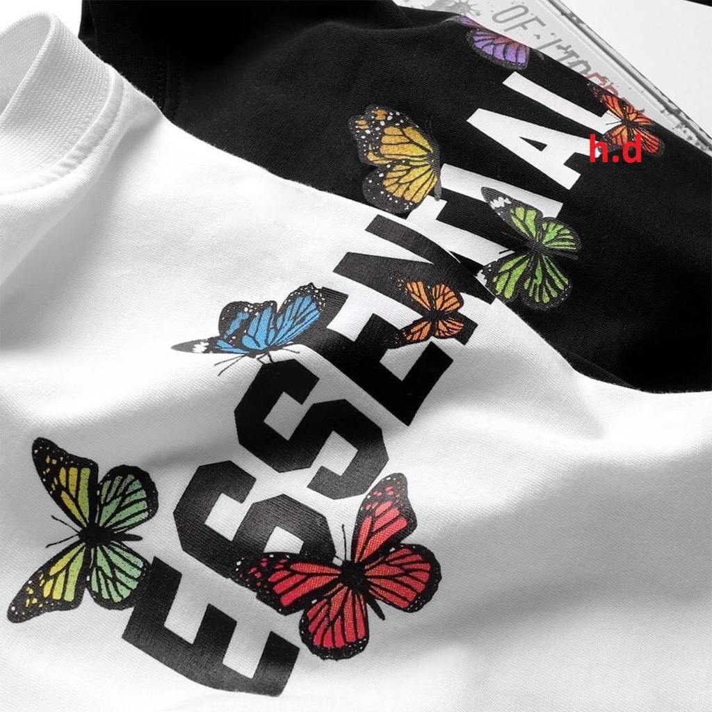 [FREESHIP ĐƠN TỪ 50K] Áo Thun Nam Nữ Butter Essen Streetwear Áo Phông Nam Form Rộng Basic Cotton Oversize