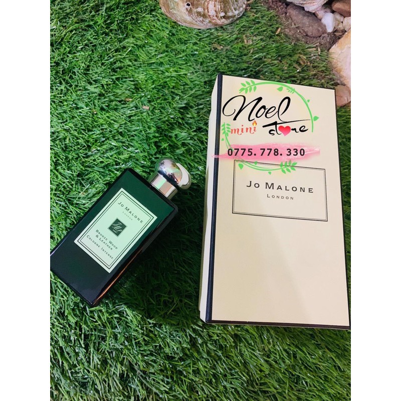 Auth - Nước hoa Jo Malone Bronze Wood & Leather Cologne Intense 100ml