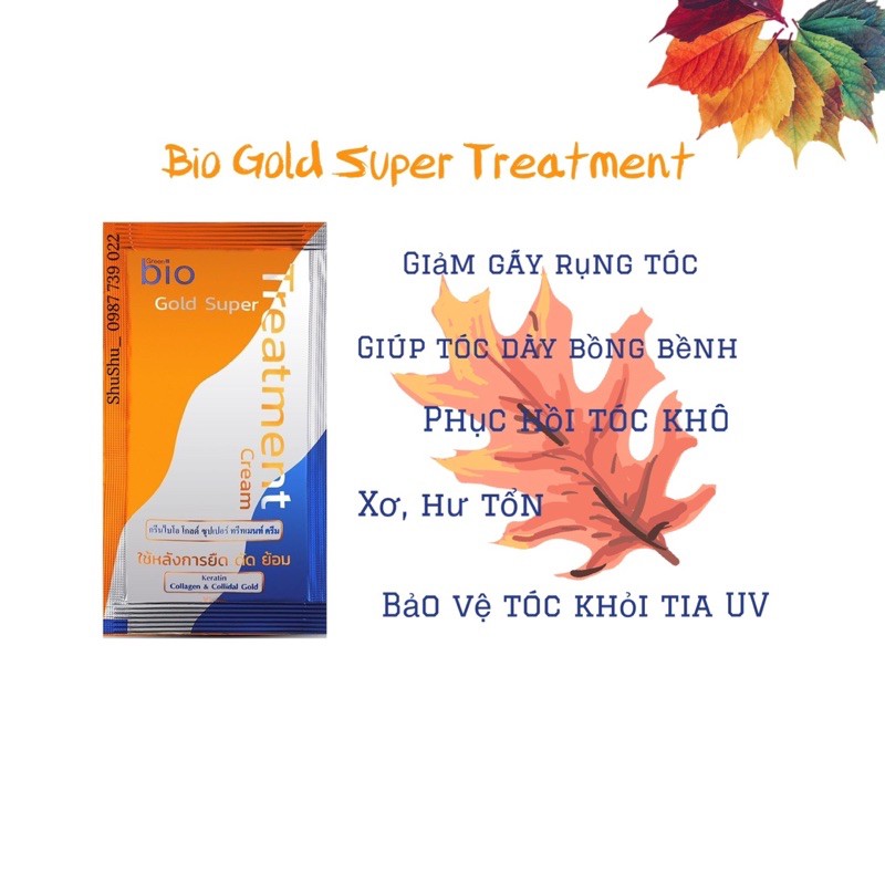 [HCM SỈ ] Ủ tóc Bio Gold Super Treatment Thái Lan chính hãng