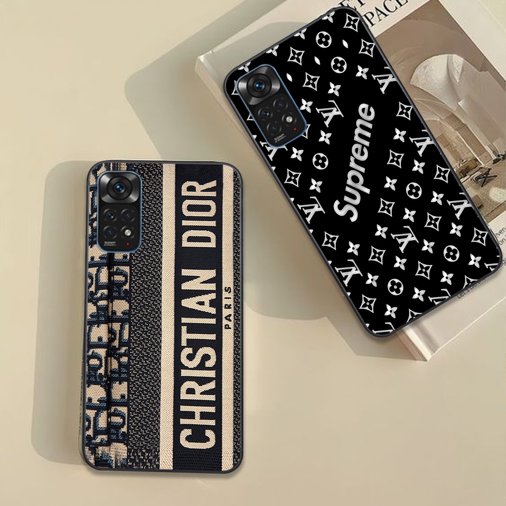 Ốp Xiaomi Redmi Note 11 4G / Note 11S / Note 11 Pro 5G / Note 11s 5G in hình thương hiệu sang trọng cá tính siêu bền