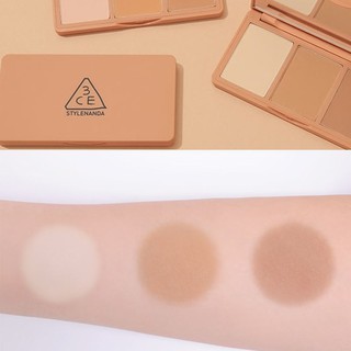 (AUTH, TEM HIDDEN TAG) Bảng Phấn Tạo Khối Highlight 3 Ô 3CE Face Contour Tuning Palette | BigBuy360 - bigbuy360.vn