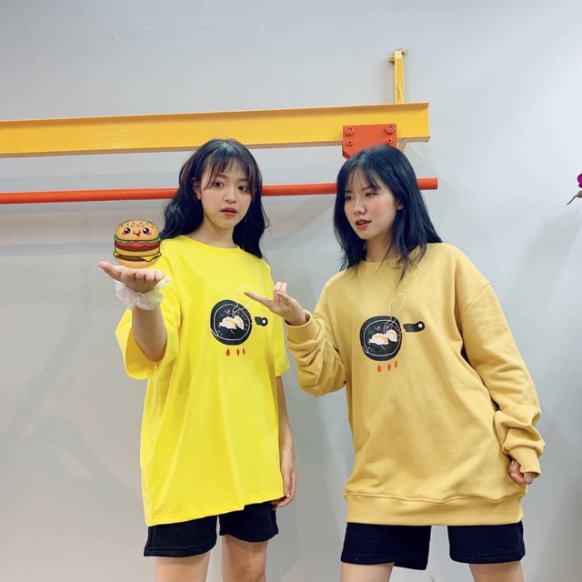 Áo Thun Tay Lỡ In Hình Đồ Ăn Food Unisex | BigBuy360 - bigbuy360.vn