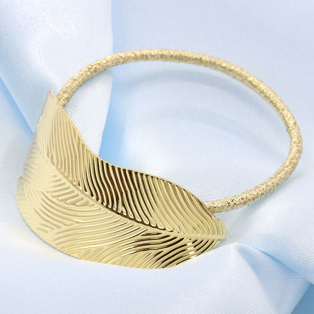 Dây cột tóc hình chiếc lá xinh xắn