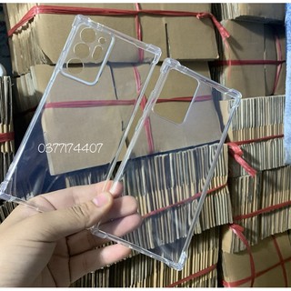 Ốp lưng Samsung Galaxy Note 20/ Note 20 Ultra Silicon bo viền chống sốc, bảo vệ camera ( Trong suốt )