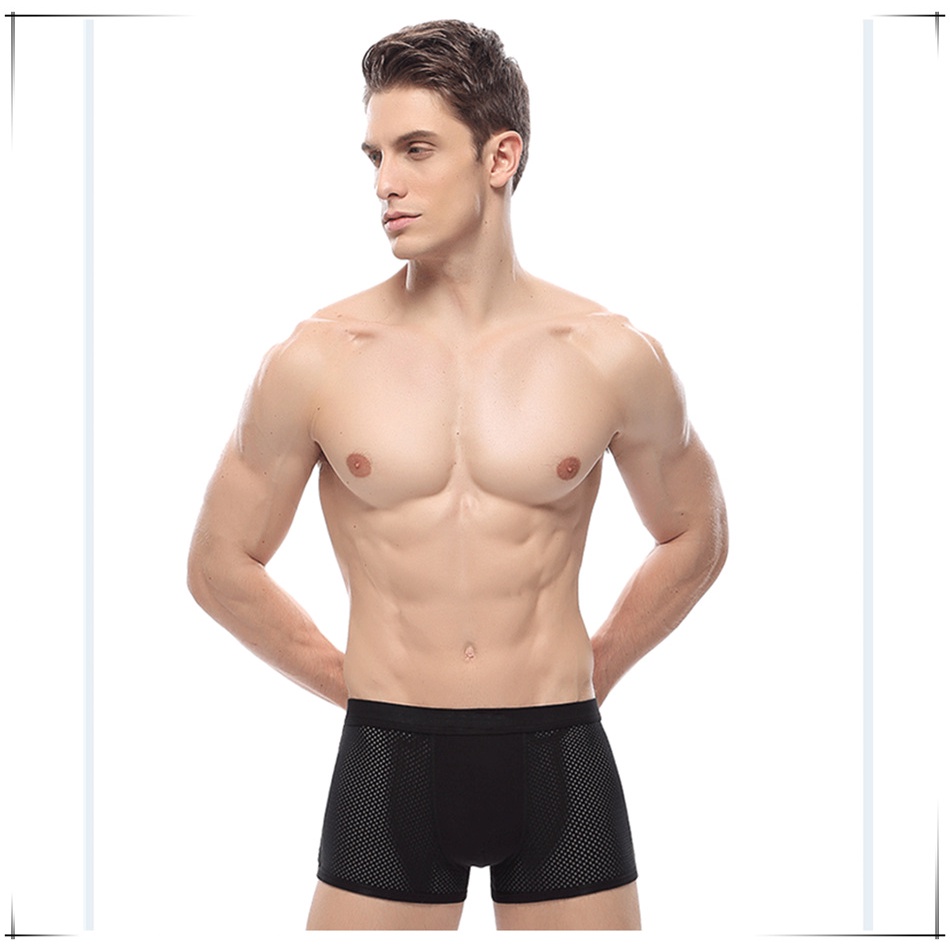 Set 4 Quần Lót Boxer Plus Size L-8XL Cho Nam