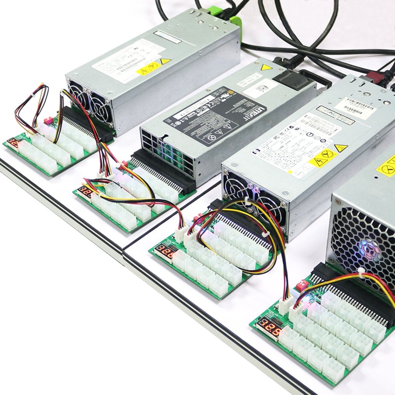Bảng Mạch Nguồn Chuyển Đổi Atx 16X6Pin 12V
