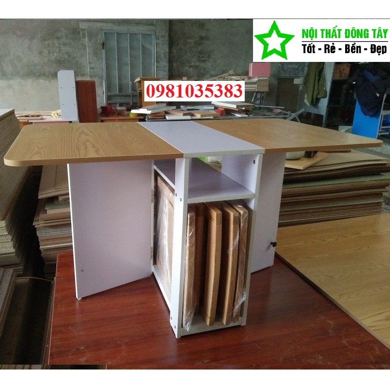 Bàn An Thông Minh + 4 Ghế Gấp (DT086) | BigBuy360 - bigbuy360.vn