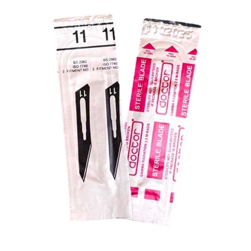 Lưỡi dao mổ Doctor số 11, Dao Nặn Mụn Số 11, Dao Rạch Mụn Ấn Độ