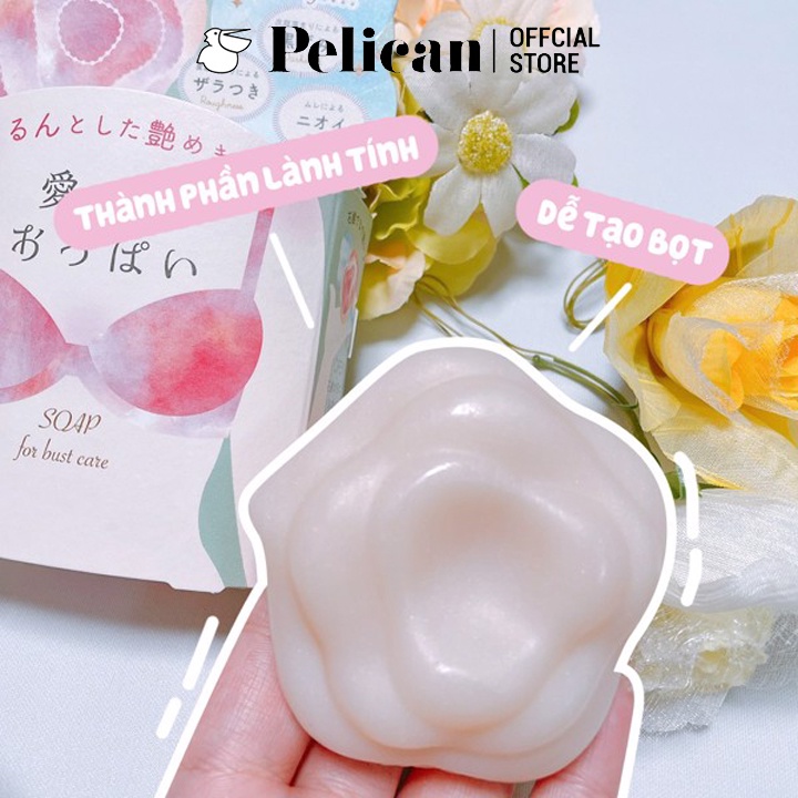 Xà phòng tắm dành cho vùng ngực Pelican Lovely Boobs Care Soap 70g