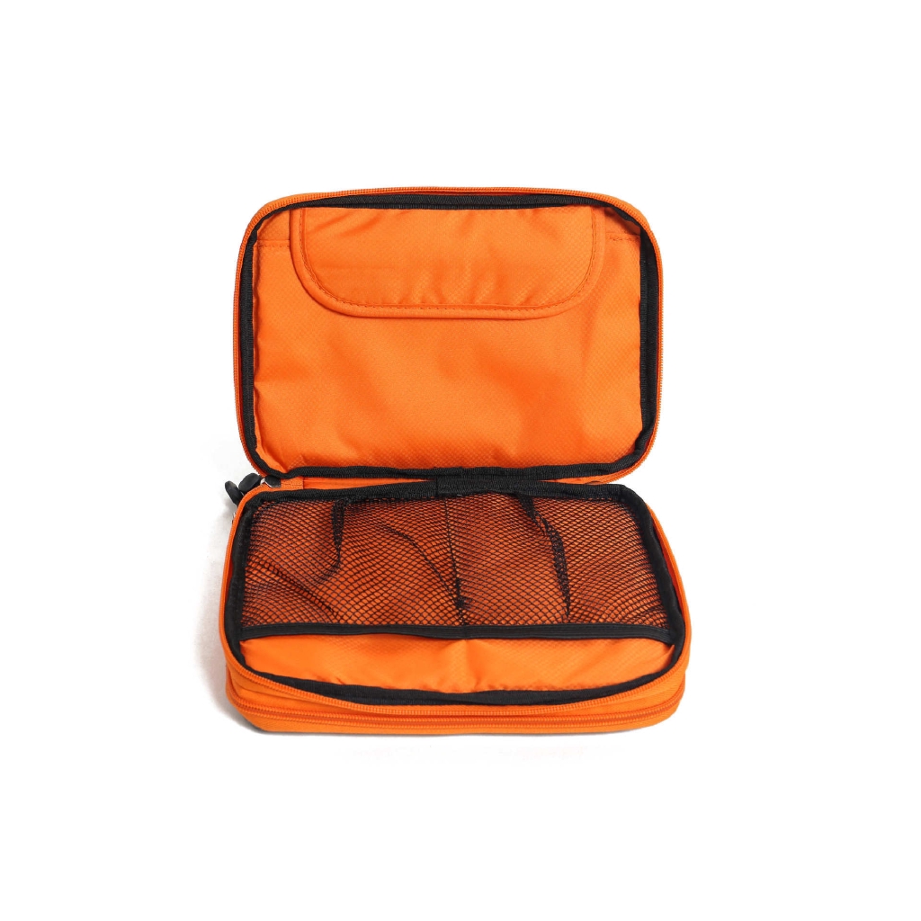 Túi 2 lớp đựng dây cáp/ tai nghe phù hợp mang đi du lịch