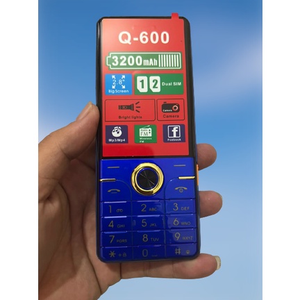 Điện Thoại 3G, Nokia Q600 Loa To Sóng Khỏe Hàng Mới Fullbox