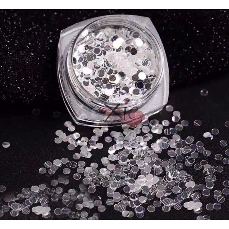 SET STICKER TRANG TRÍ ÁNH BẠC 🧊❄️ - XIE dụng cụ nail&amp;mi ♥️