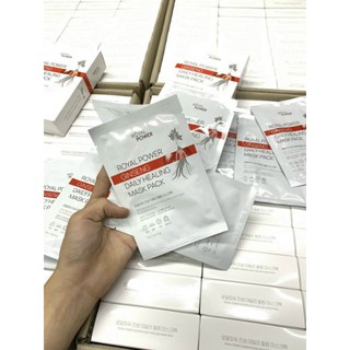 Mặt nạ dưỡng trắng hoàng gia - Ngăn Chặn Lão Hoá Hồng Sâm Royal Power Ginseng Daily Healing Mask Pack 20ml.