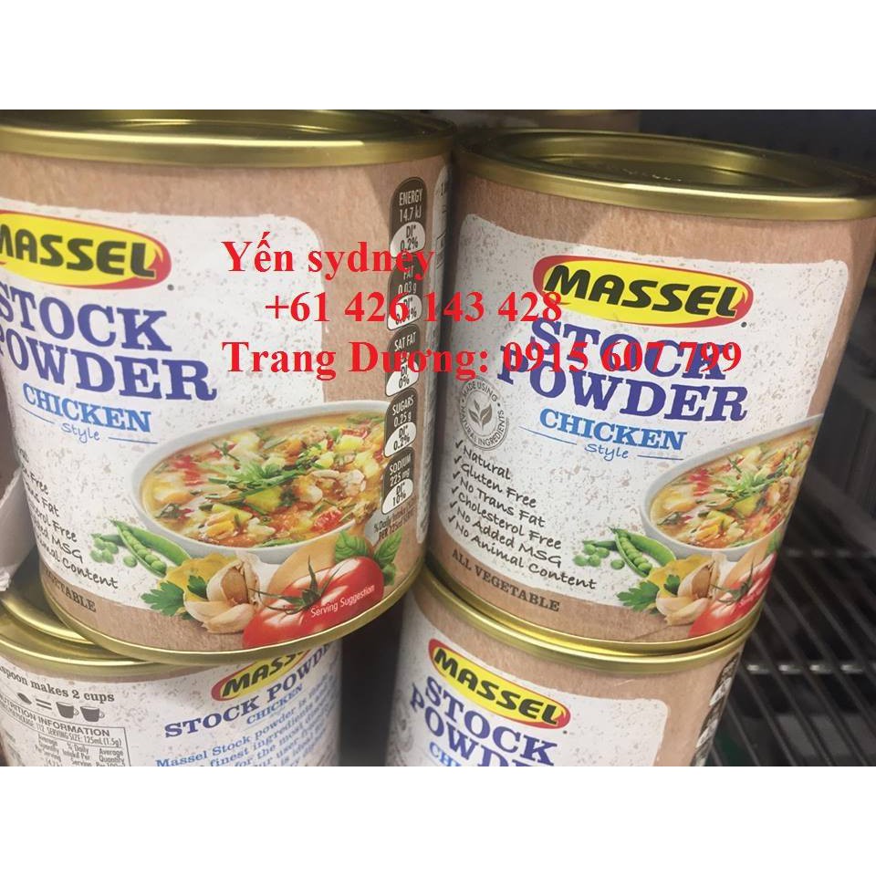 HẠT NÊM THẦN THÁNH CHO BÉ ĂN DẶM - MASSEL STOCK POWDER