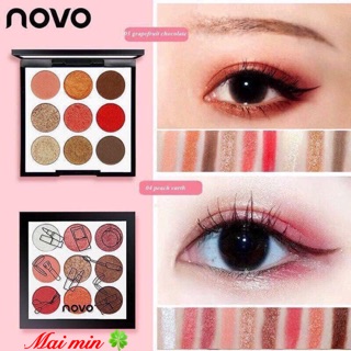 BẢNG PHẤN MẮT NOVO 9 Ô