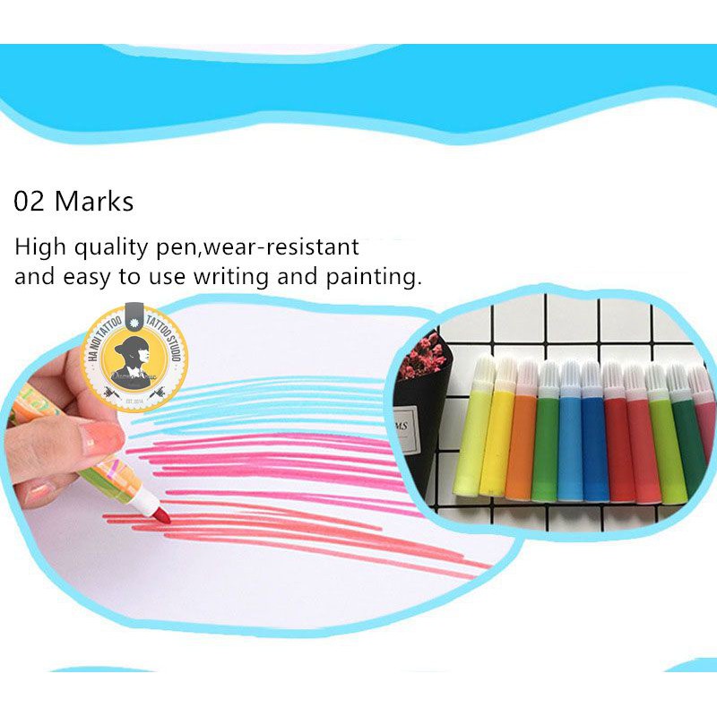 Bộ hộp màu 150 chi tiết