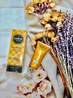 Sữa rửa mặt Linh Chi Vàng Collagen