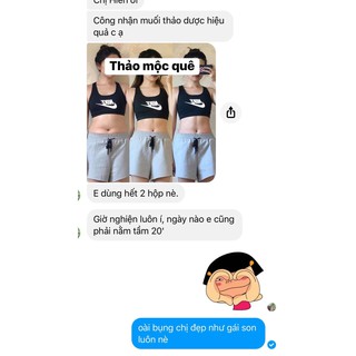 Muối thảo dược giảm eo sau sinh