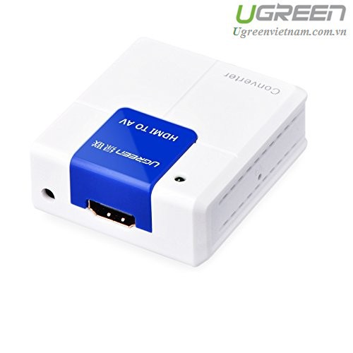 Bộ chuyển đổi HDMI to AV chính hãng Ugreen 40223 hỗ trợ full HD cao cấp