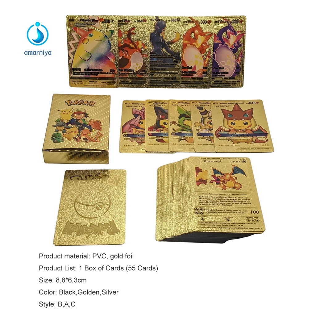 1 Hộp Thẻ Bài Trò Chơi AMAR Chống Trầy Xước